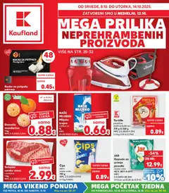 Katalog Kaufland - Pregled kataloga iz trgovine Kaufland, vrijedi od 08.10.2025