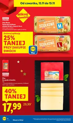 Pogląd oferty "Pilos Ser gouda w kawałku, 1 kg" - ważna od 13.11.2025 | Strona: 4