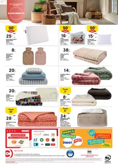 Pré-visualização ALMOFADA VISCO PERFURADA KASA, Almofada visco perfurada, tamanho 45X60CM válido de 06.01.2026 | Página: 52 | Produtos: Agua, Lençóis, Almofada