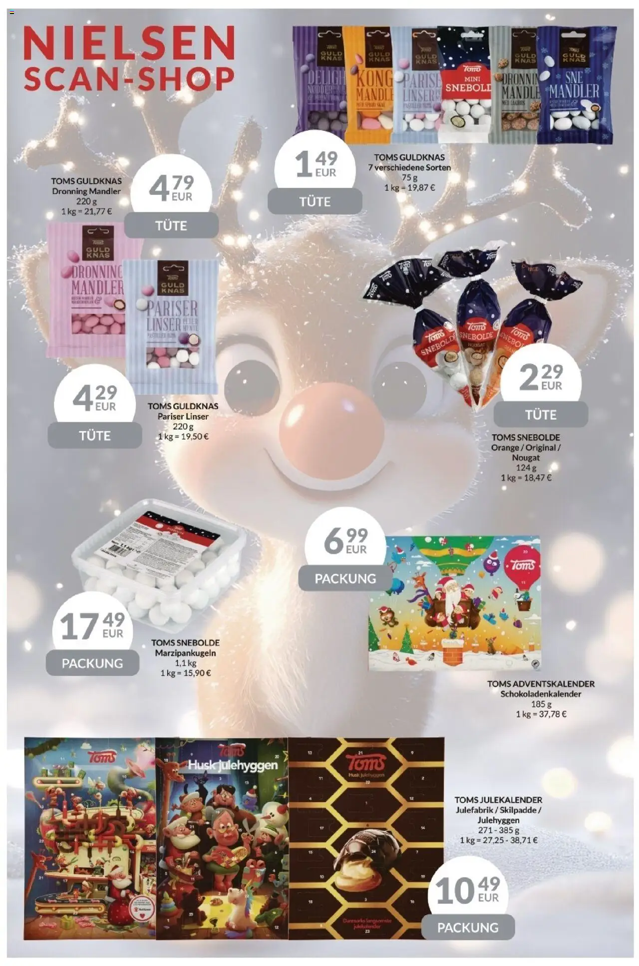 Nielsen Discount tilbudsavis – gyldig fra 03.10.2025 | Side: 6 | Produkter: Mandler, Linser, Lakrids, Nougat
