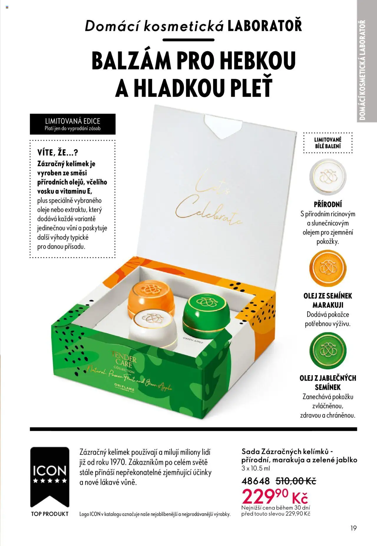 Oriflame katalog č.13/2025 od 07.09.2025 | Strana: 19 | Produkty: Oleje, Olej, Apple, Marakuja