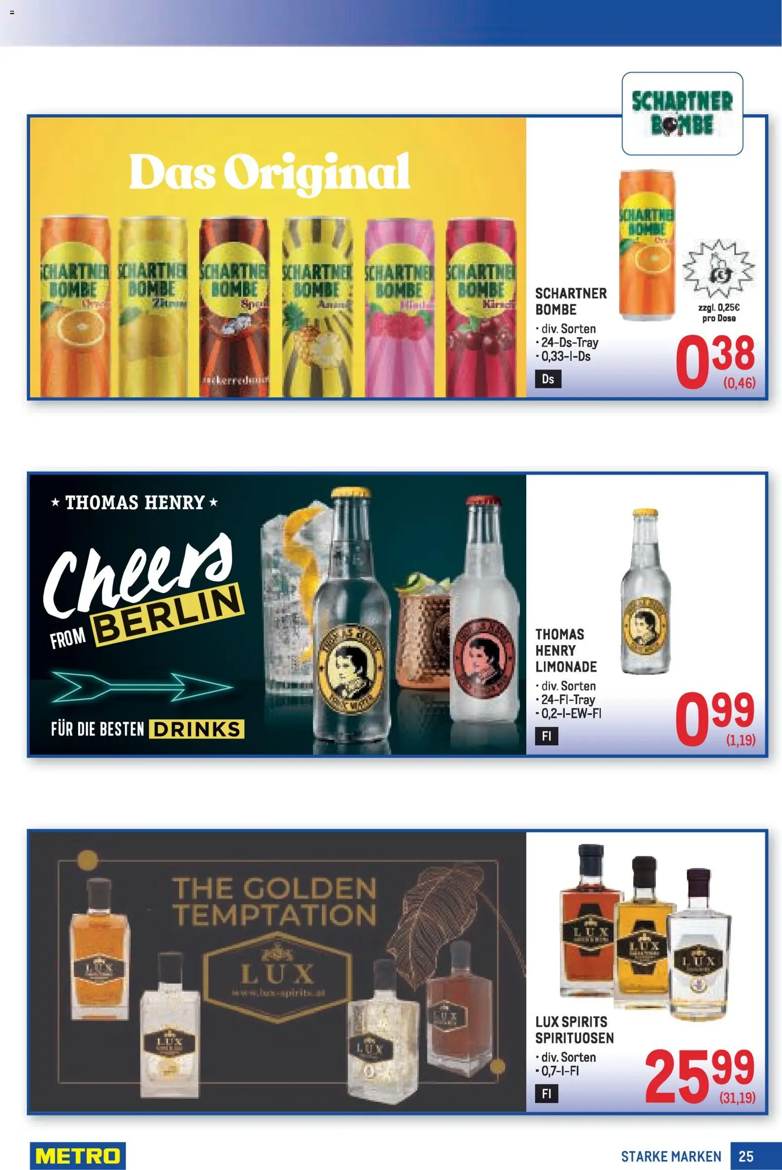 Metro Starke Marken gültig ab 11.12.2025 | Seite: 25