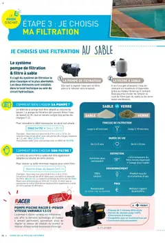 Cash Piscines - Prévisualisation de Cash Piscines catalogue valide à partir de 01.03.2024 | Page: 16 | Produits: Filtre, Sel