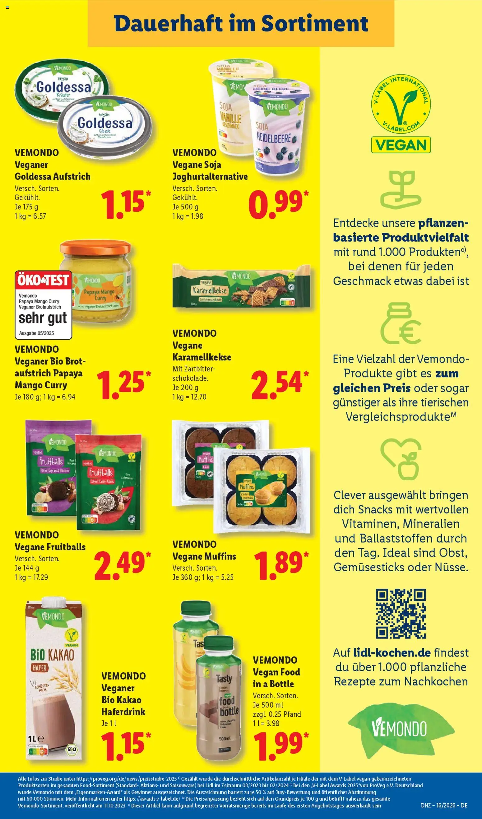 Lidl Německo leták od 13.04.2026 | Strana: 23 | Produkty: Mango, Kakao, Clever, Goldessa