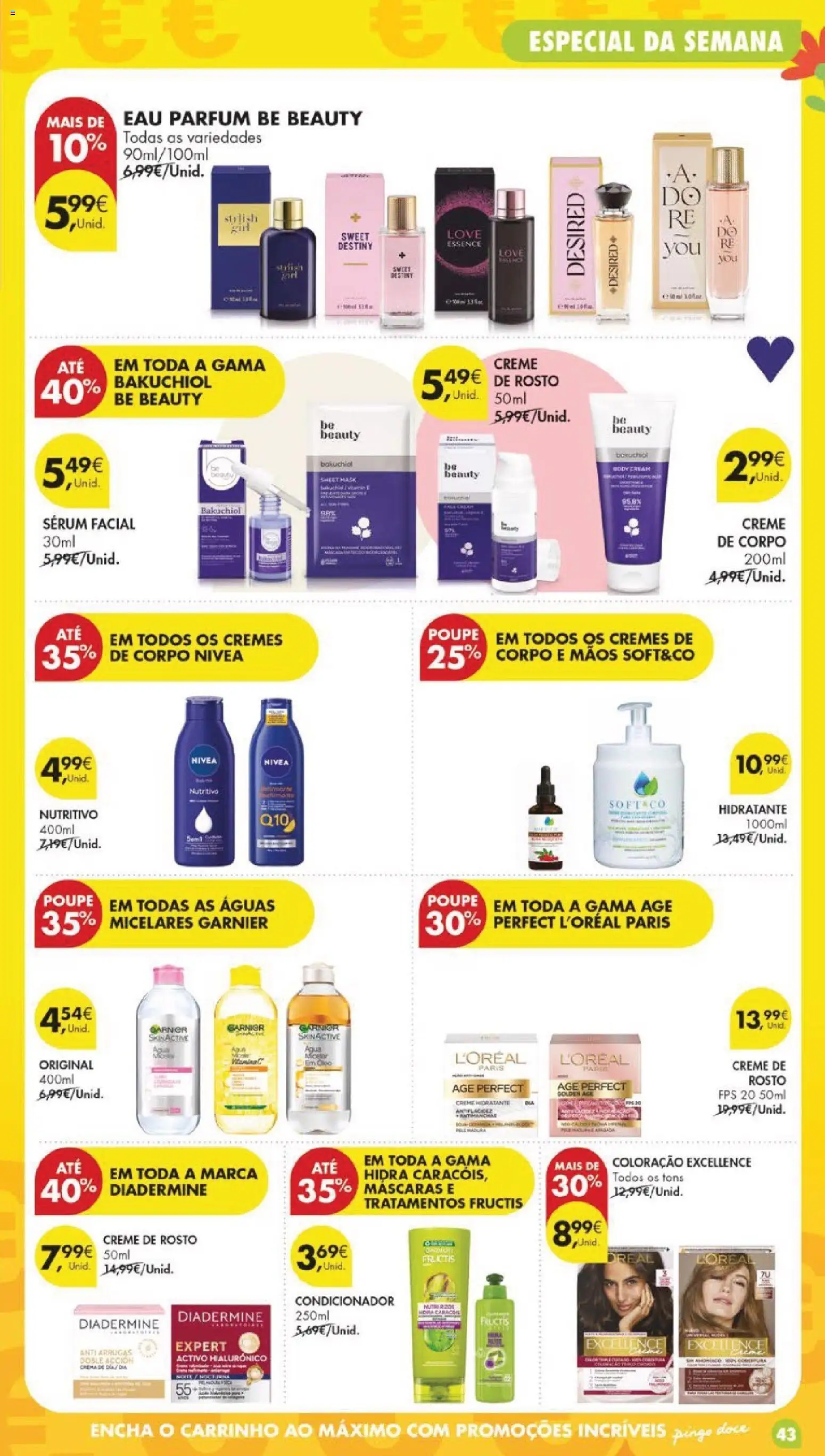 Pingo Doce folheto │ válido de 28.04.2026 | Página: 49 | Produtos: Agua, Creme de corpo, Sérum, Creme