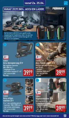 Aldi folder week 17 - Voorbeeld van een folder van Aldi, geldig van 20.04.2026 | Pagina: 53 | Producten: Slijper