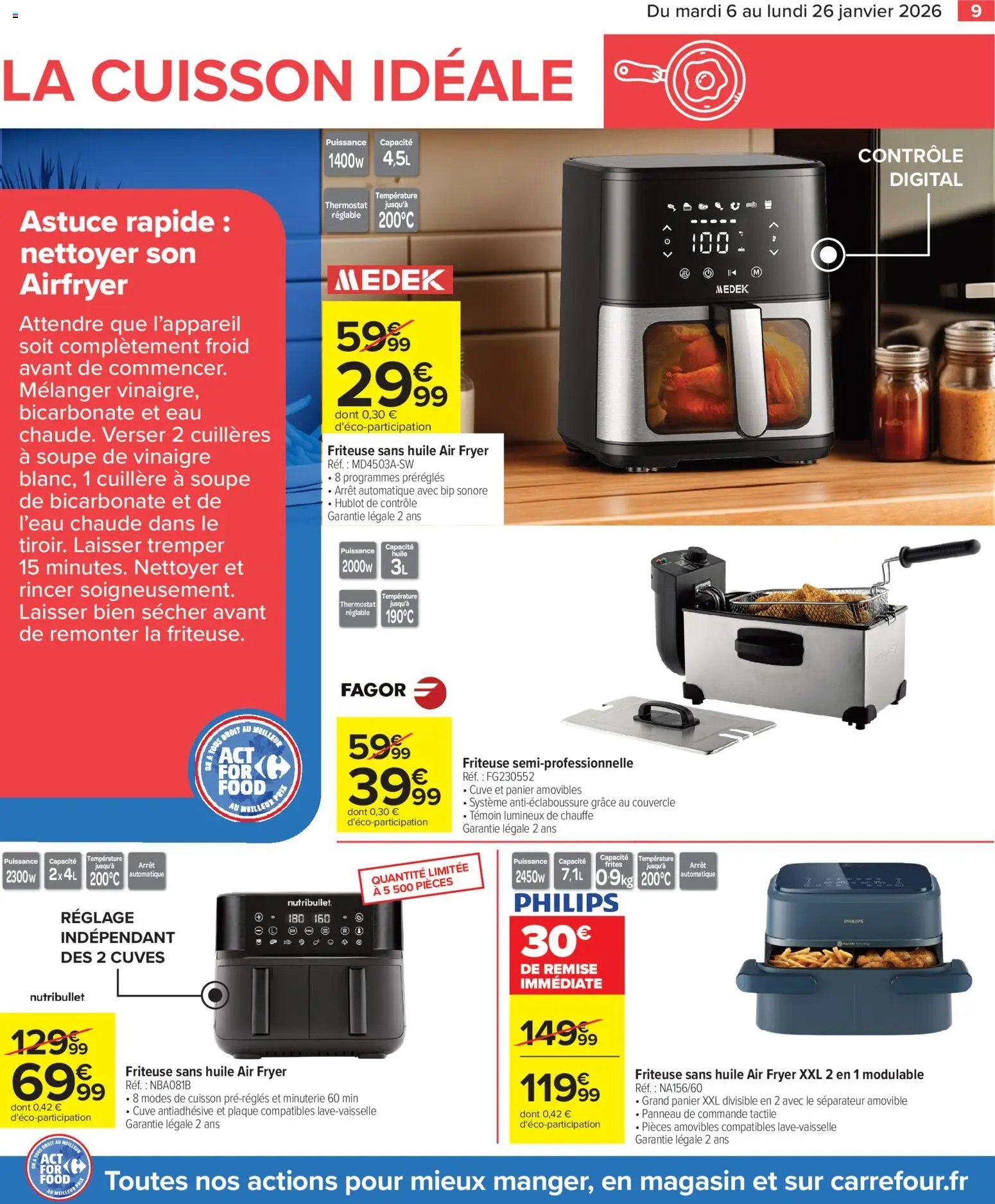 {H1} | Page: 9 | Produits: Cuillères, Friteuse, Friteuse sans huile, Air fryer