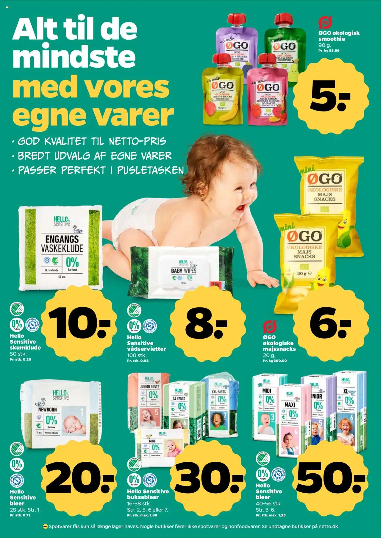 Netto tilbudsavis – gyldig fra 18.10.2025 | Side: 25 | Produkter: Parfume, Majs, Smoothie