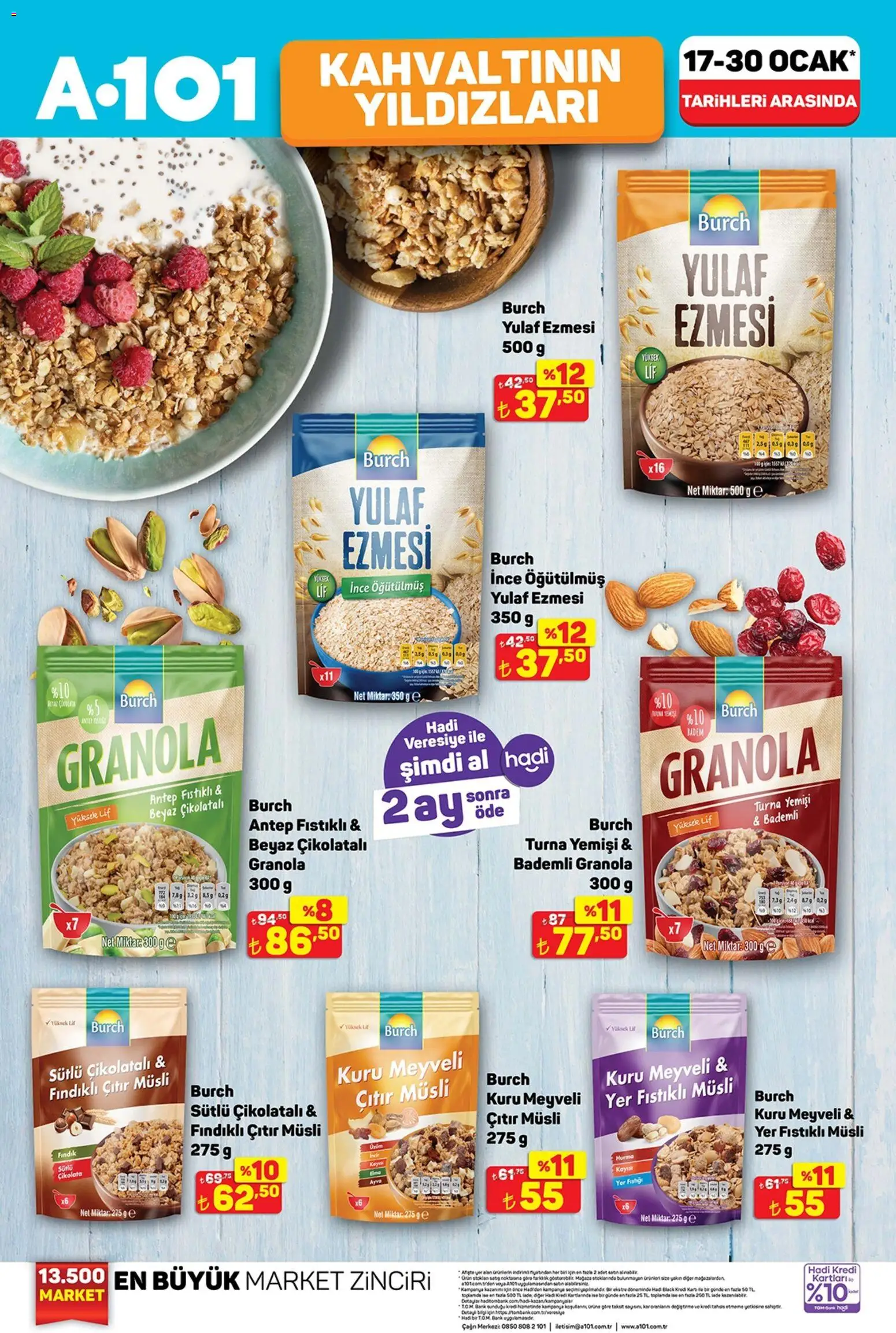 A101 Kahvaltının yıldızları - 17.01.2026 tarihinden itibaren geçerlidir | Sayfa: 1 | Ürünler: Ayva, Fındık, Kayısı, Hurma