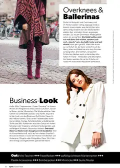 Combi - myTime August 2025 - gültig ab dem 01.08.2025 | Seite: 60 | Produkte: Blazer, Ballerinas, Stiefel, Jeans