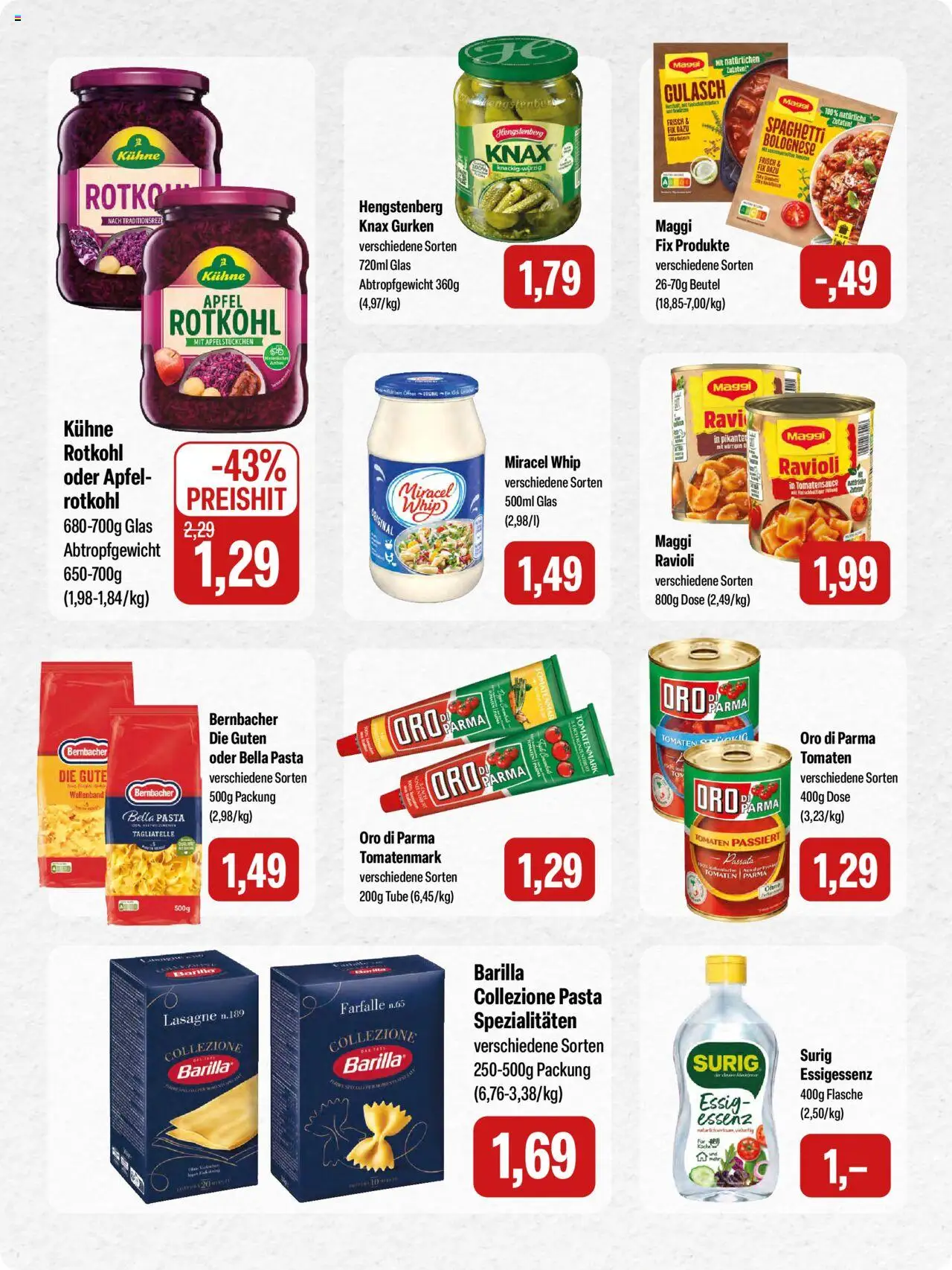 Feneberg Angebote – gültig ab 16.10.2025 | Seite: 12 | Produkte: Maggi, Rotkohl, Äpfel, Gurken