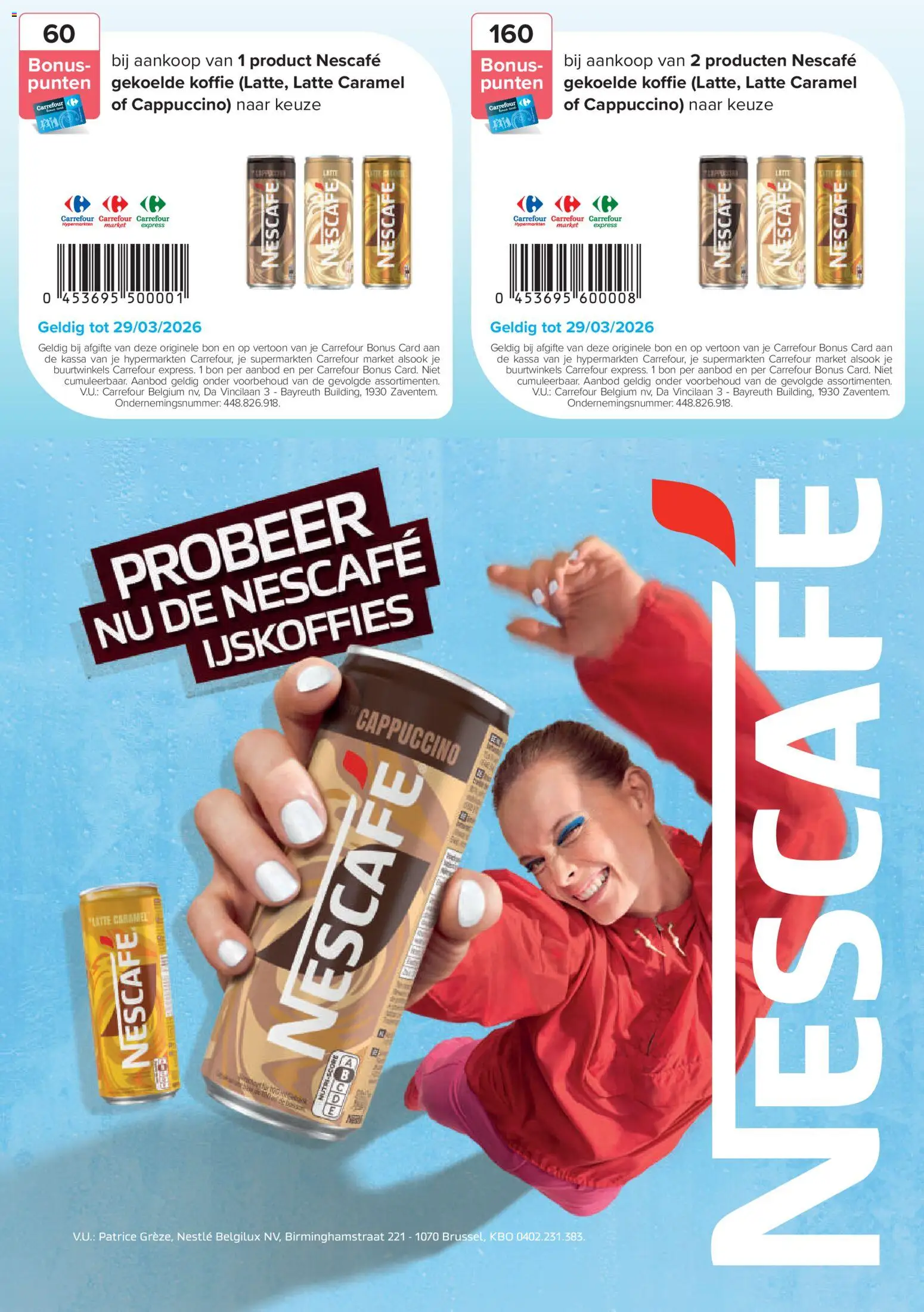 {H1} | Pagina: 12 | Producten: Nescafe, Cappuccino, Koffie