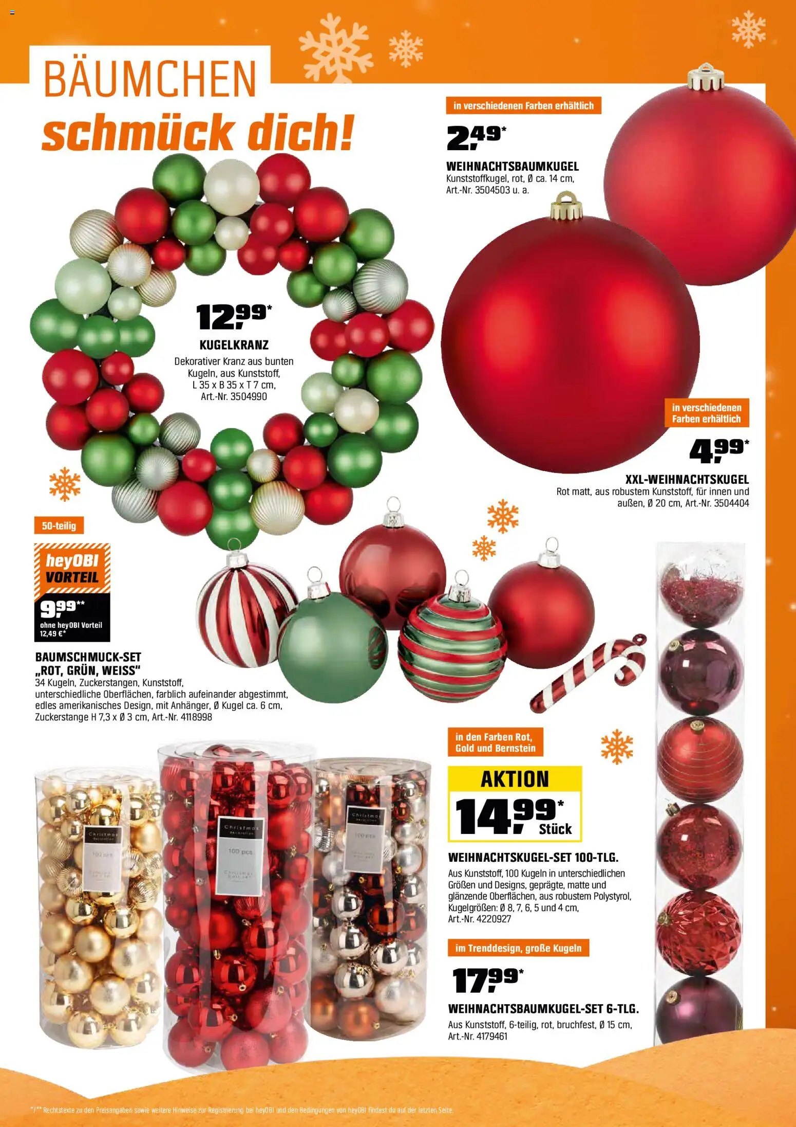 OBI -Dein Weihnachten Machbar Mit Obi gültig ab 14.11.2025 | Seite: 5 | Produkte: PC