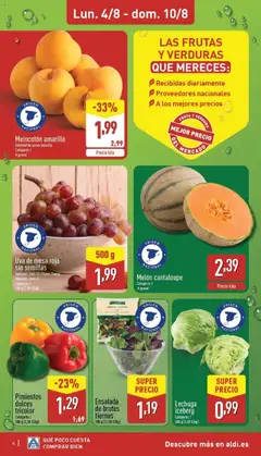 Aldi folleto Península │ válido desde el 04.08.2025 | Página: 4