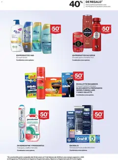 Vista previa Supercor Península y Baleares válido desde el 07.01.2026 | Página: 19 | Productos: Gel de afeitar, Body