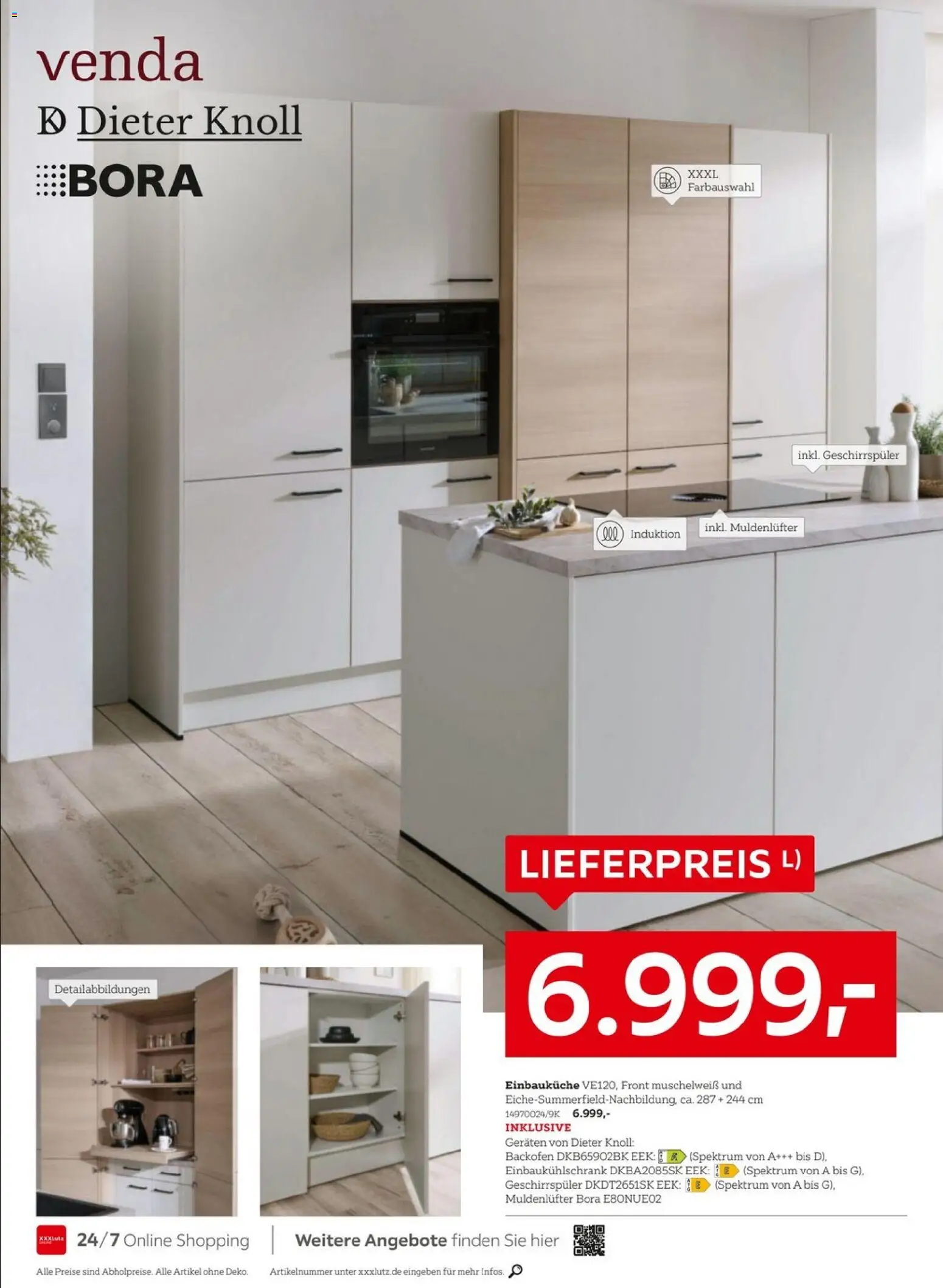 XXXL Lutz - Küchentesterinnen und -tester gesucht – gültig ab 20.12.2025 | Seite: 4 | Produkte: Geschirrspüler, Einbauküche, Backofen