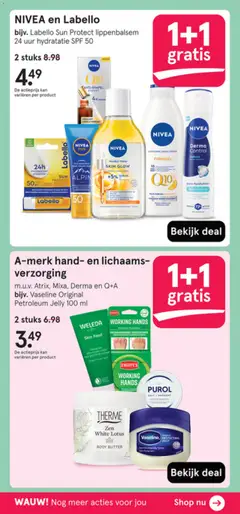 Labello Sun Protect lippenbalsem 24 uur hydratatie SPF 50, Lippenbalsem met 24 uur hydratatie en SPF 50 - Voorbeeld van een folder van Etos, geldig van 19.01.2026 | Pagina: 2