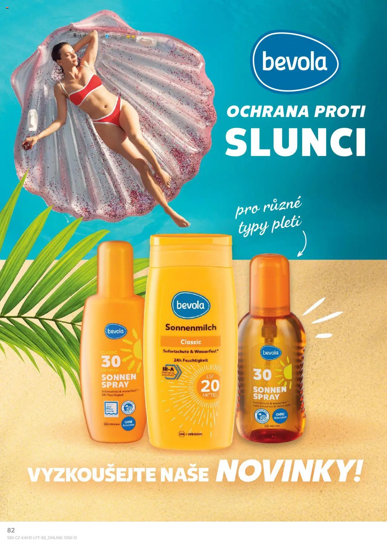 Kaufland leták - Plzeň Bory od 30.07.2025 | Strana: 82 | Produkty: Bevola