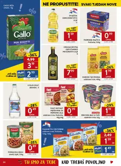 GALLO RIŽA, arborio, 1kg - Pregled kataloga iz trgovine Konzum, vrijedi od 14.01.2026 | Stranica: 24