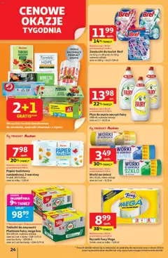 Auchan Gazetka - Pewność niskich cen Hipermarket od 24.07.2025 | Strona: 24