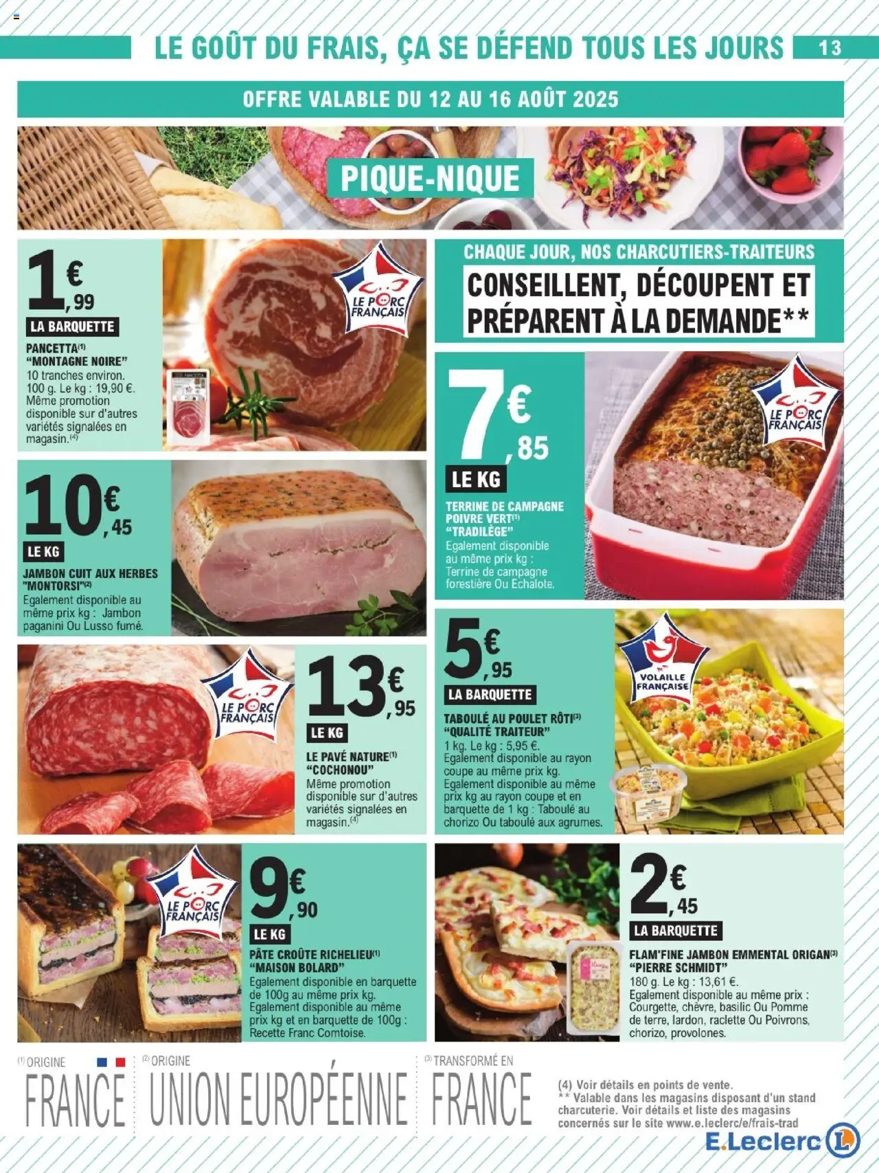  | Page: 13 | Produits: Pomme, Échalote, Volaille, Jambon
