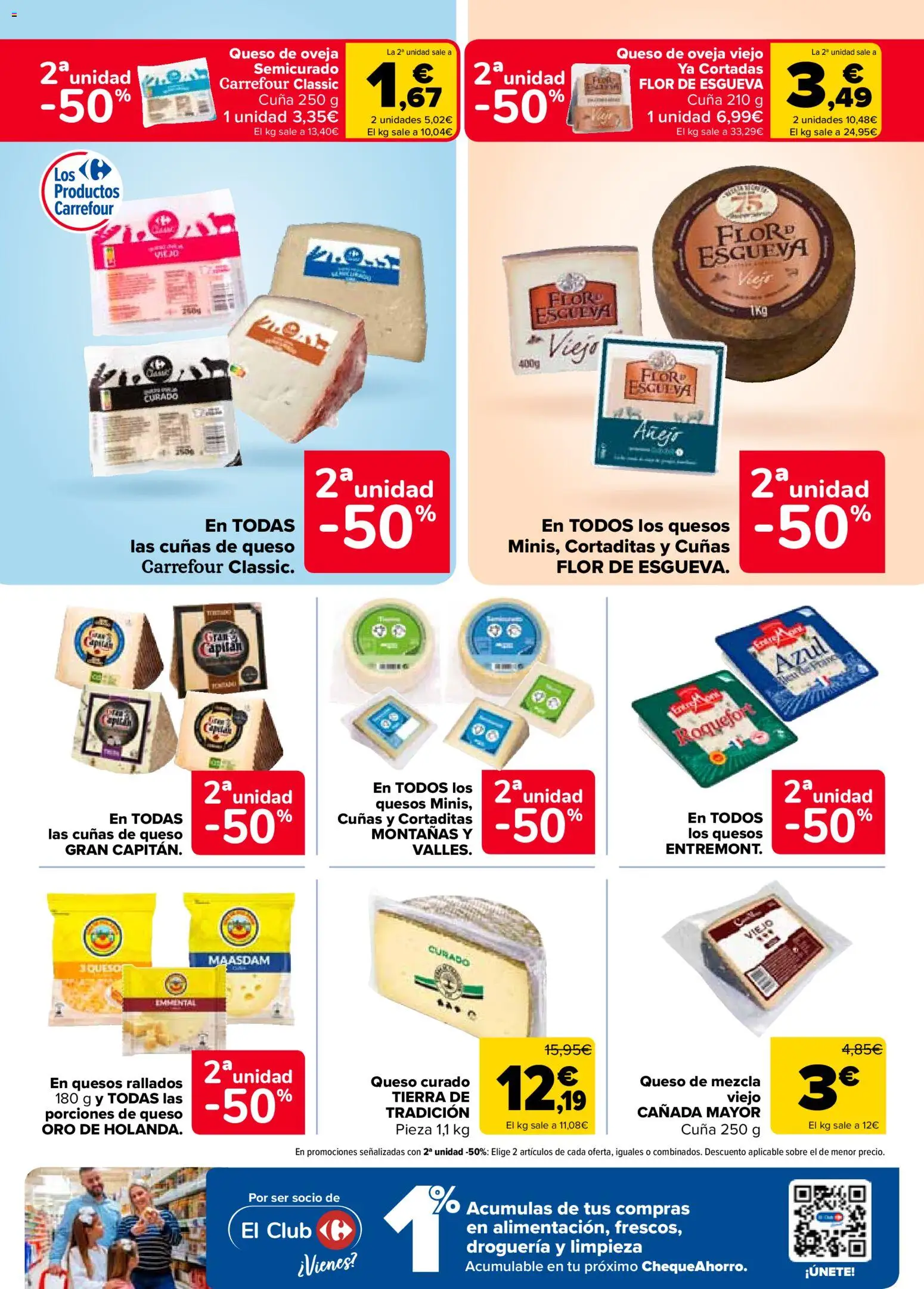 Carrefour folleto │ válido desde el 15.01.2026 | Página: 12 | Productos: Queso de oveja, Queso, Cuna