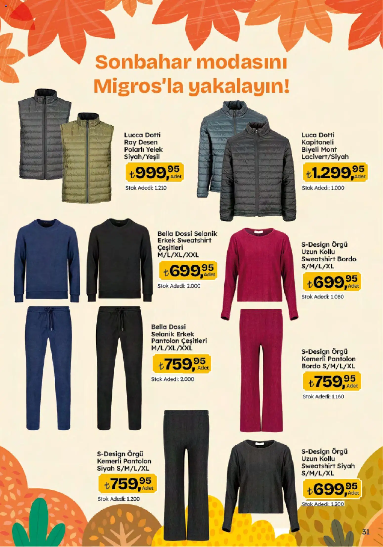 Migros Katalog - 5M Migroskop Dijital - 23.10.2025 tarihinden itibaren geçerlidir | Sayfa: 122 | Ürünler: Yelek, Mont, Pantolon