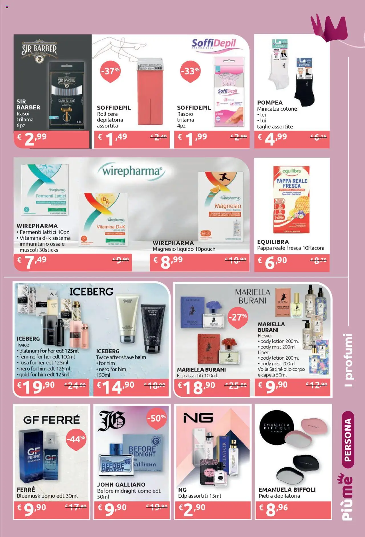 Volantino IperSoap del 06.10.2025 | Pagina: 21 | Prodotti: Rasoio, Olio corpo, Olio