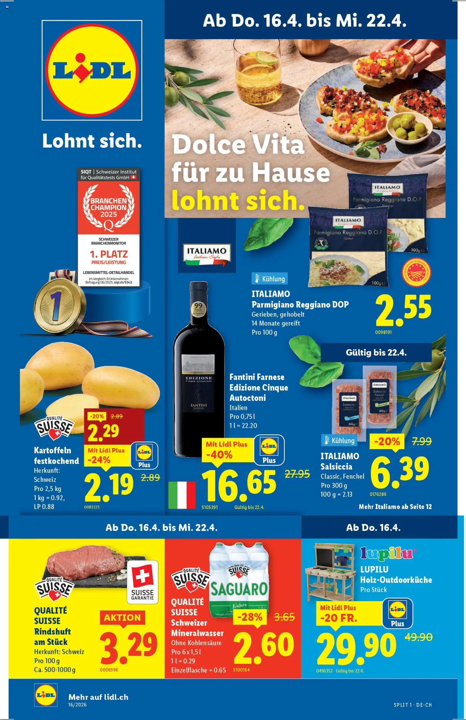 Lidl aktionen – gültig ab 16.04.2026 | Seite: 1