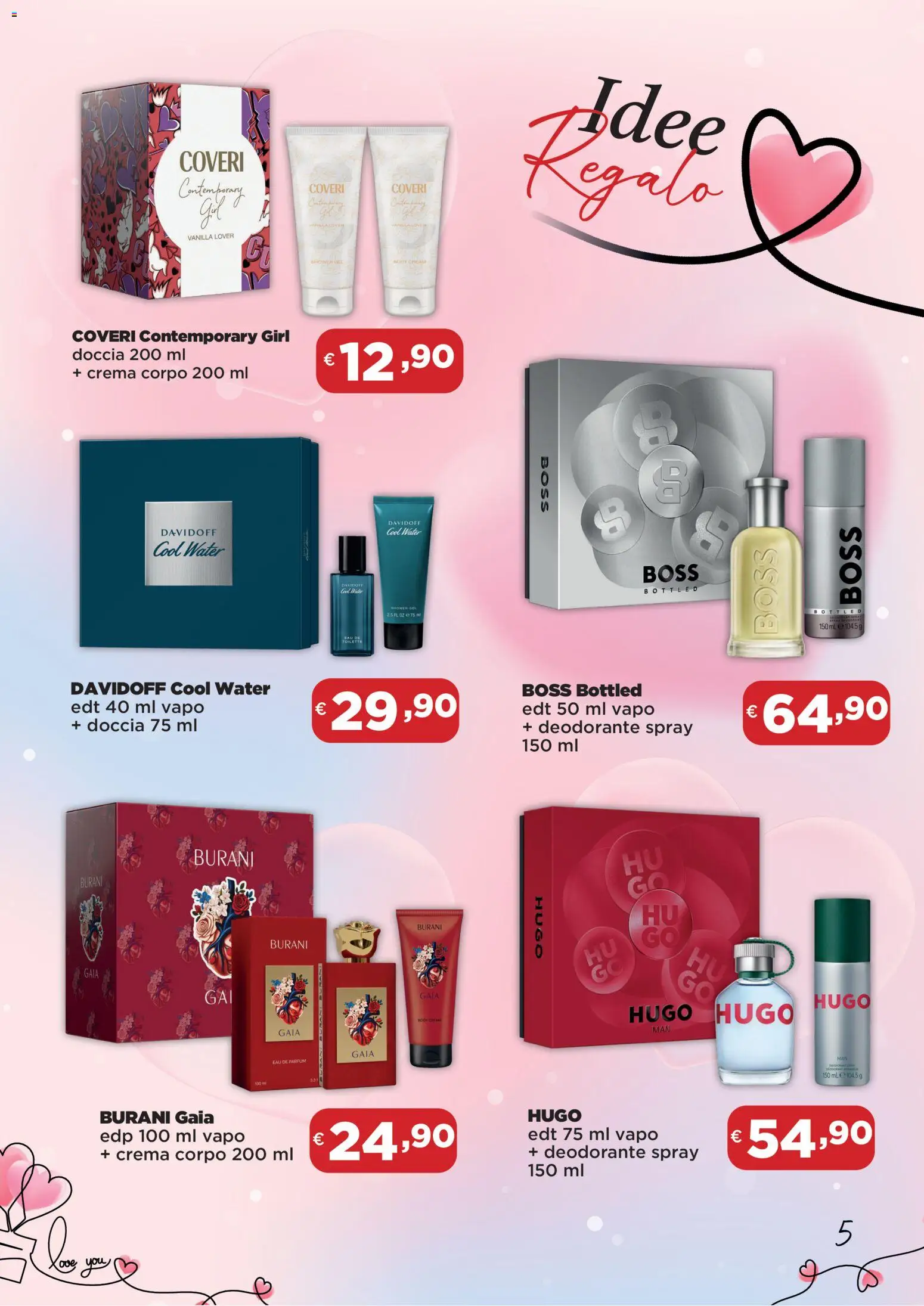 Volantino Acqua e Sapone del 14.02.2026 | Pagina: 5 | Prodotti: Crema, Deodorante, Doccia