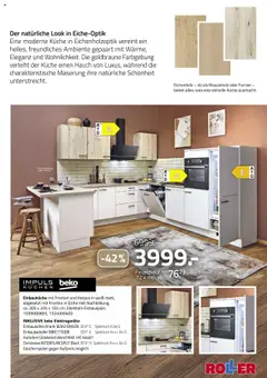 Roller Küchenmagazin ab 31.03.2025 gültig | Seite: 25 | Produkte: Geschirrspüler, Einbauküche, Küche, Kuchen