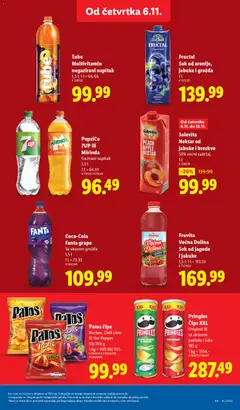 Solevita Nektar od jabuke i breskve, 50% voćni sadržaj 1 l - pregled Lidl kataloga - važi od 06.11.2025 | Strana: 19