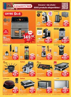 Conforama Aktionen FR ab 10.12.2025 gültig | Seite: 12 | Produkte: Toaster, Friteuse, Raclette, Fondue