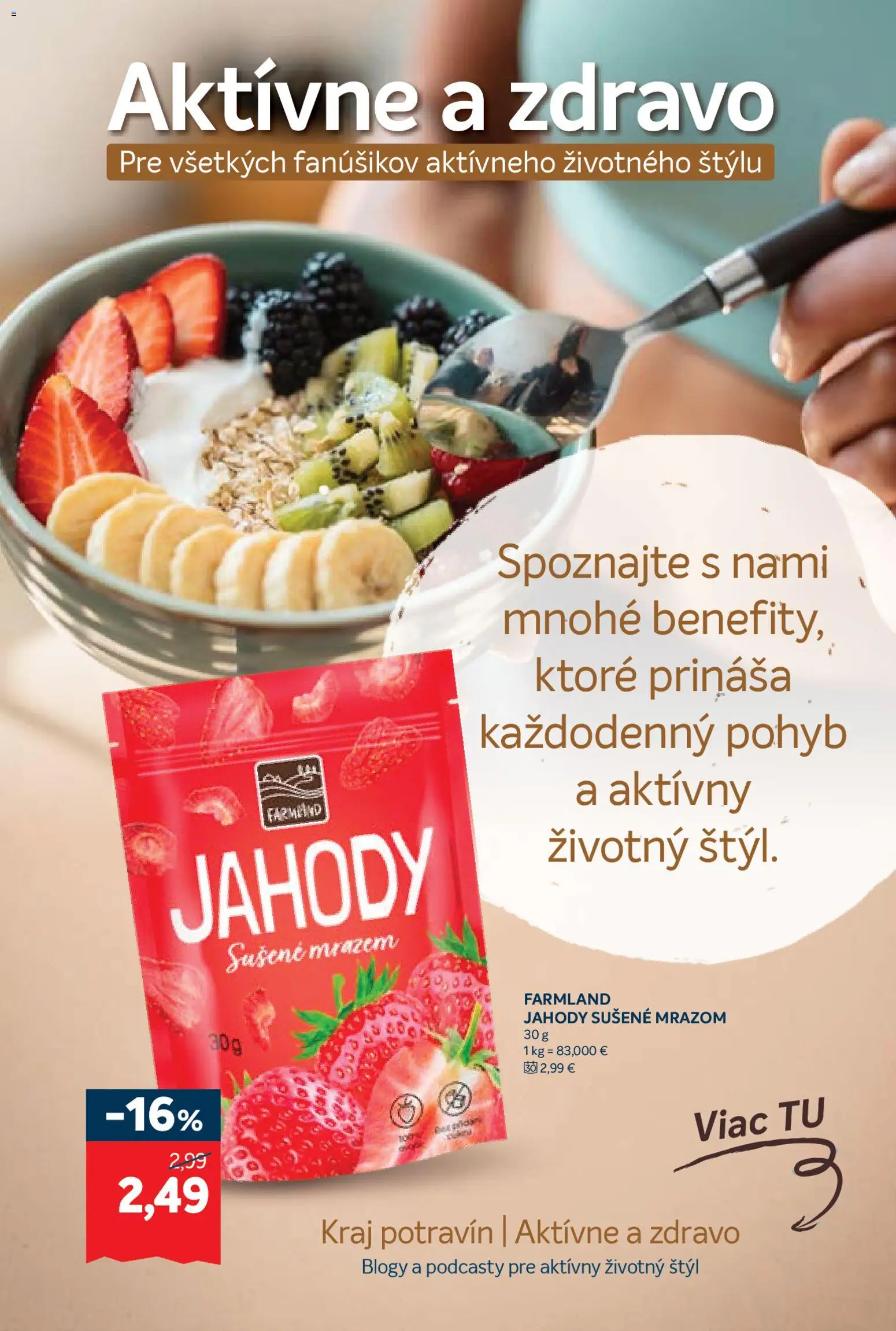 Nové Kraj akcie – leták je platný od 15.01.2026 | Strana: 11 | Produkty: Jahody