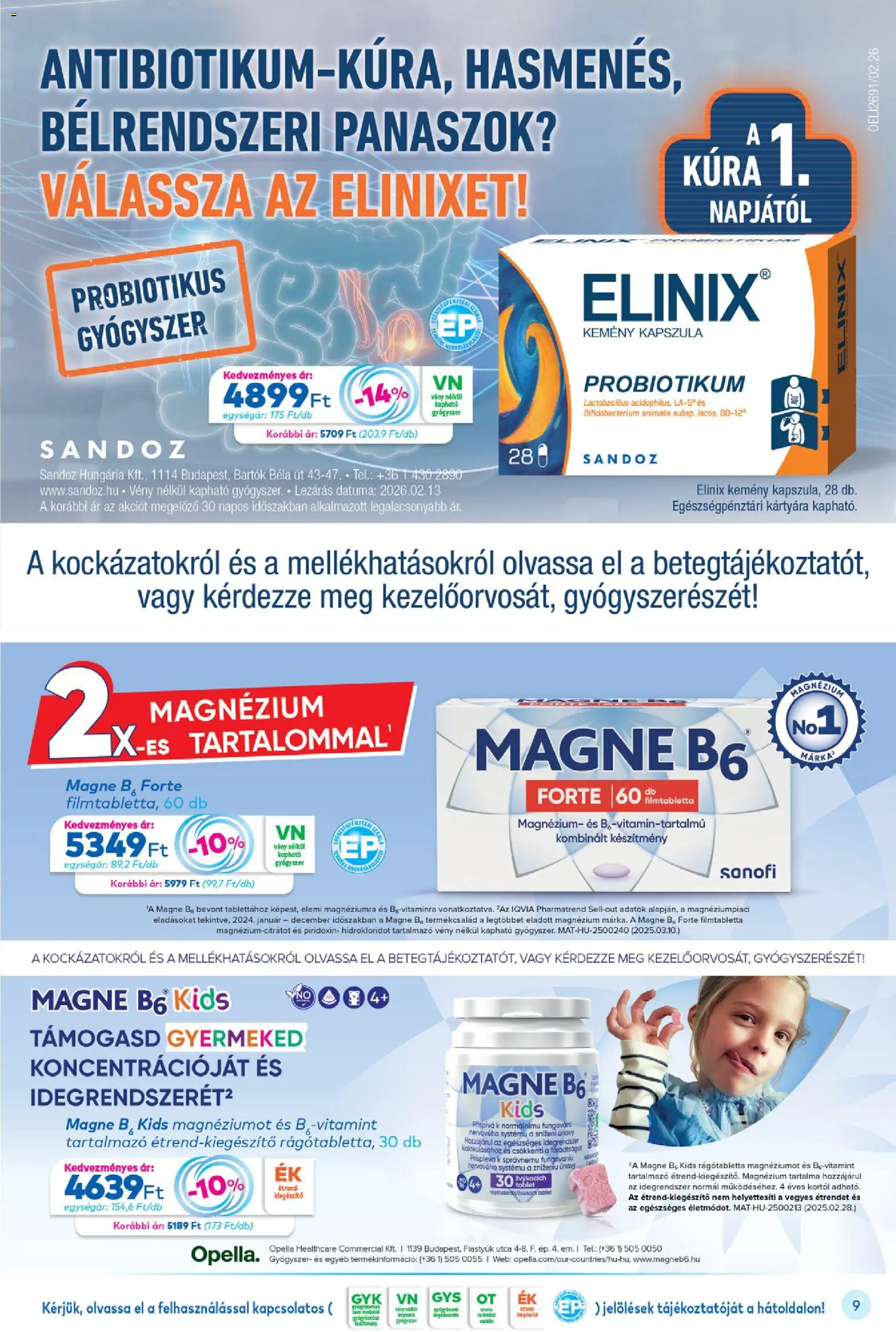 Gyöngy Patikák akciós ujság - amely érvényes a következő dátumtól: 01.04.2026 | Oldal: 9 | Termékek: Tablet