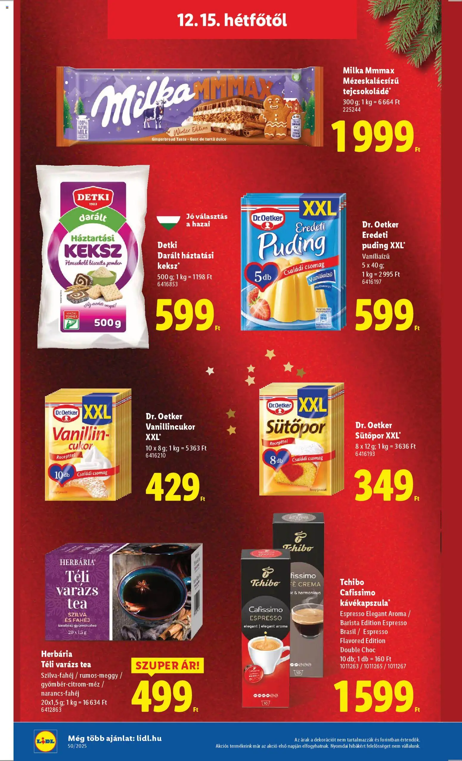 Lidl akciós ujság - amely érvényes a következő dátumtól: 11.12.2025 | Oldal: 62