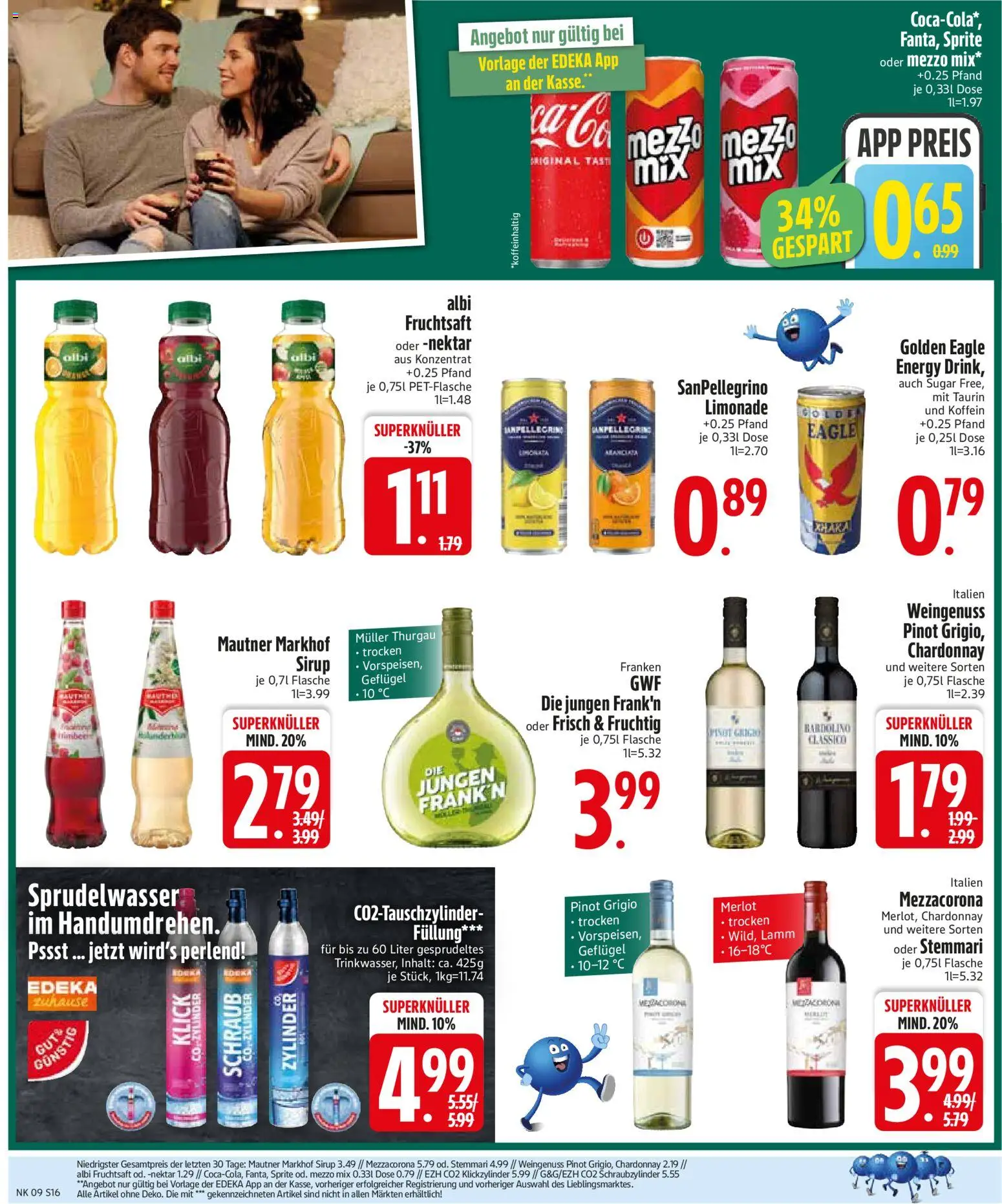 {H1} | Pagina: 18 | Producten: Limonade, Sprite