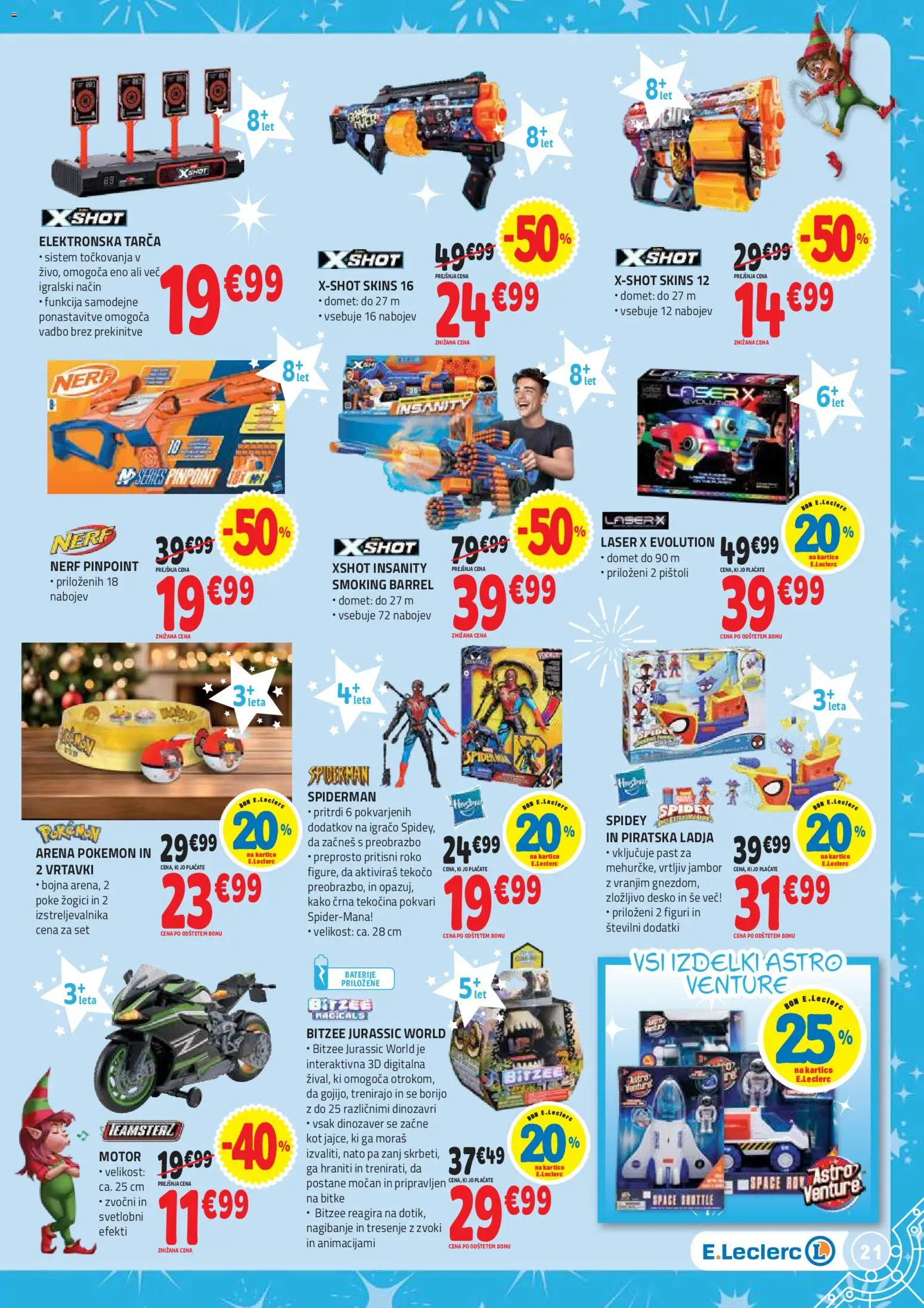 Novi E.leclerc katalog ponudbe – veljaven od 04.11.2025 | Stran: 21 | Izdelki: Baterije