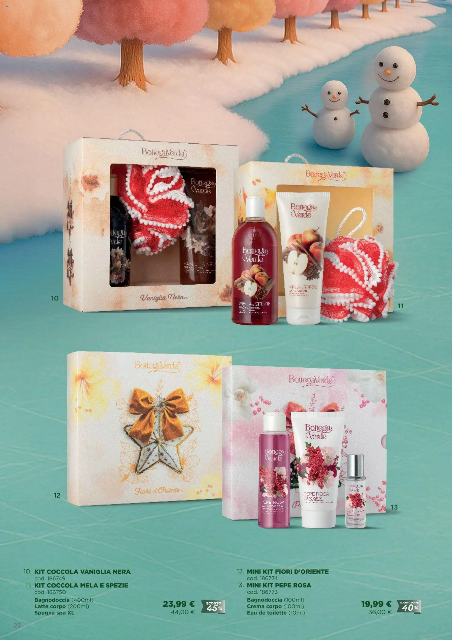 Volantino Bottega Verde del 03.11.2025 | Pagina: 22 | Prodotti: Crema, Spezie, Pepe, Latte