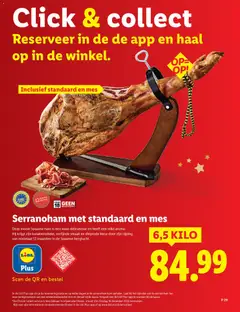 Lidl - Kerstmagazine - Voorbeeld van een folder van Lidl, geldig van 26.11.2025 | Pagina: 29 | Producten: Ham, Mes