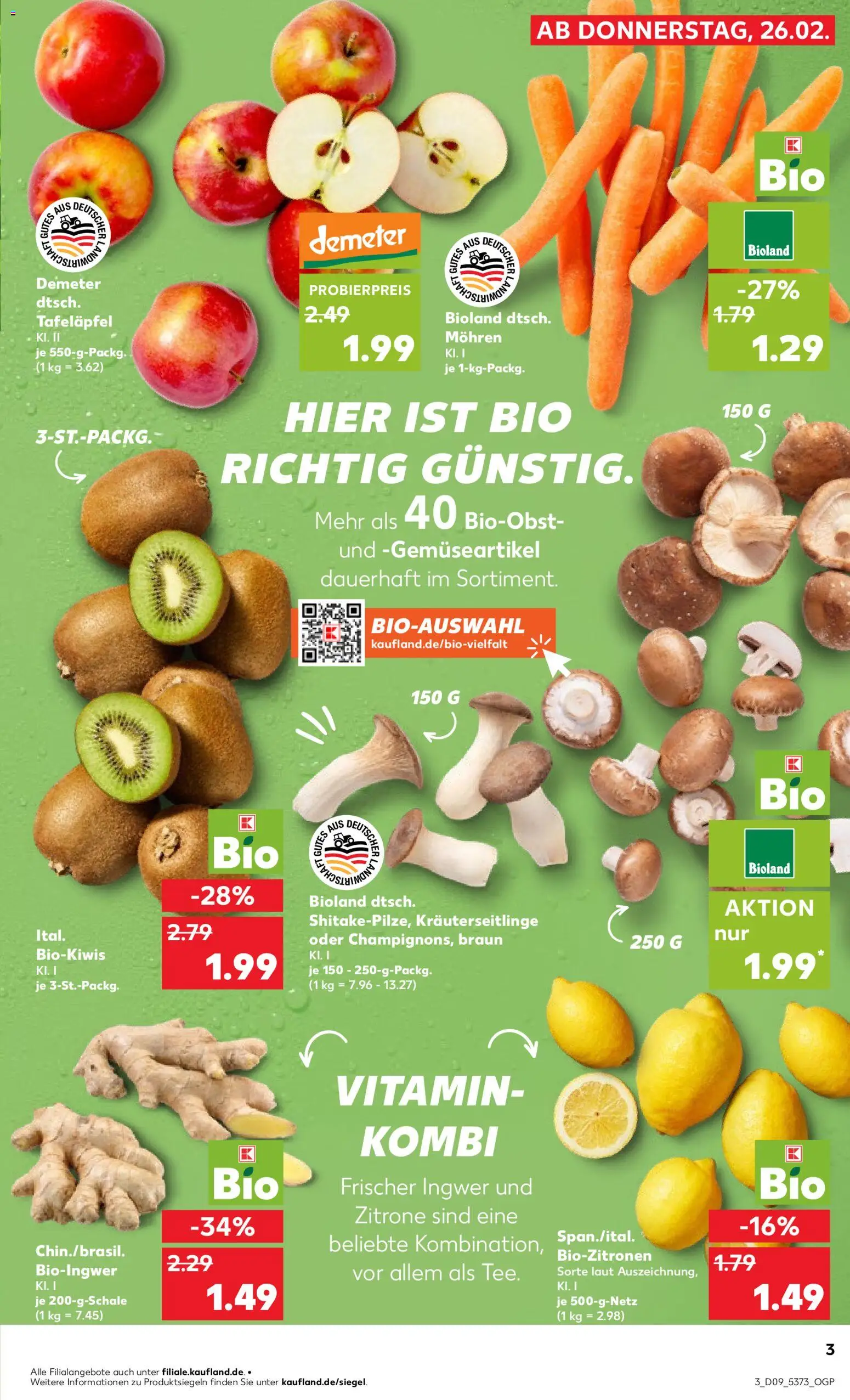 Kaufland prospekt Hamburg	 – gültig ab 26.02.2026 | Seite: 3 | Produkte: Mohren, Zitrone, Kiwi