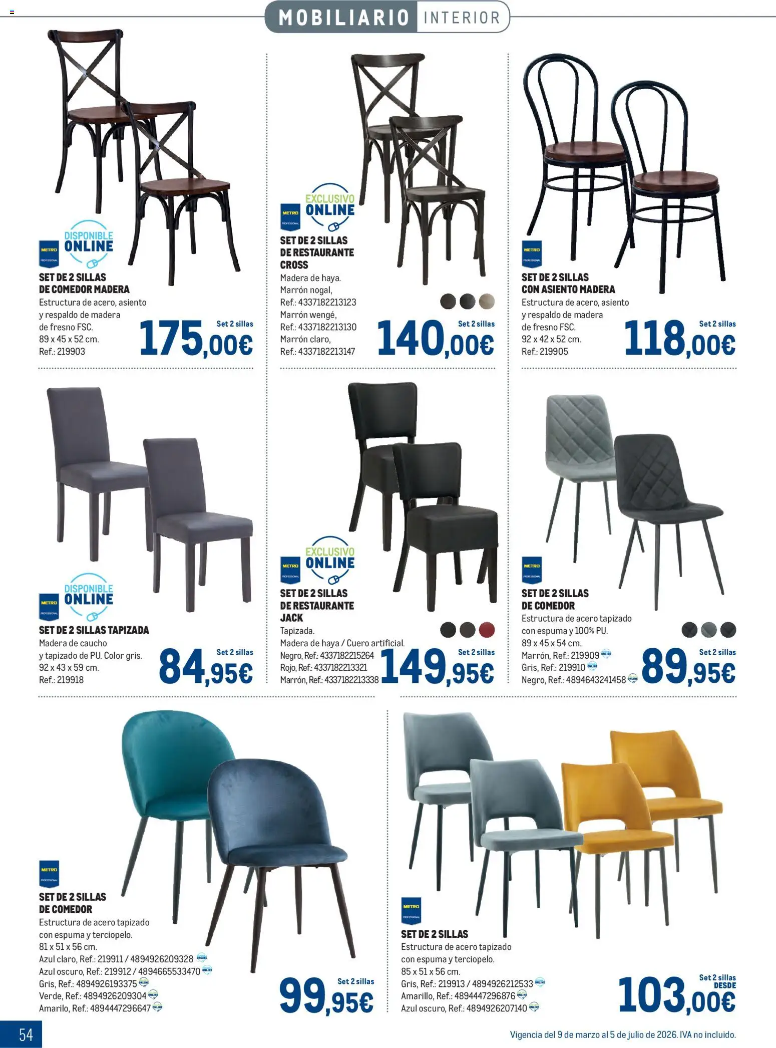 Makro - Especial Terrazas │ válido desde el 09.03.2026 | Página: 54