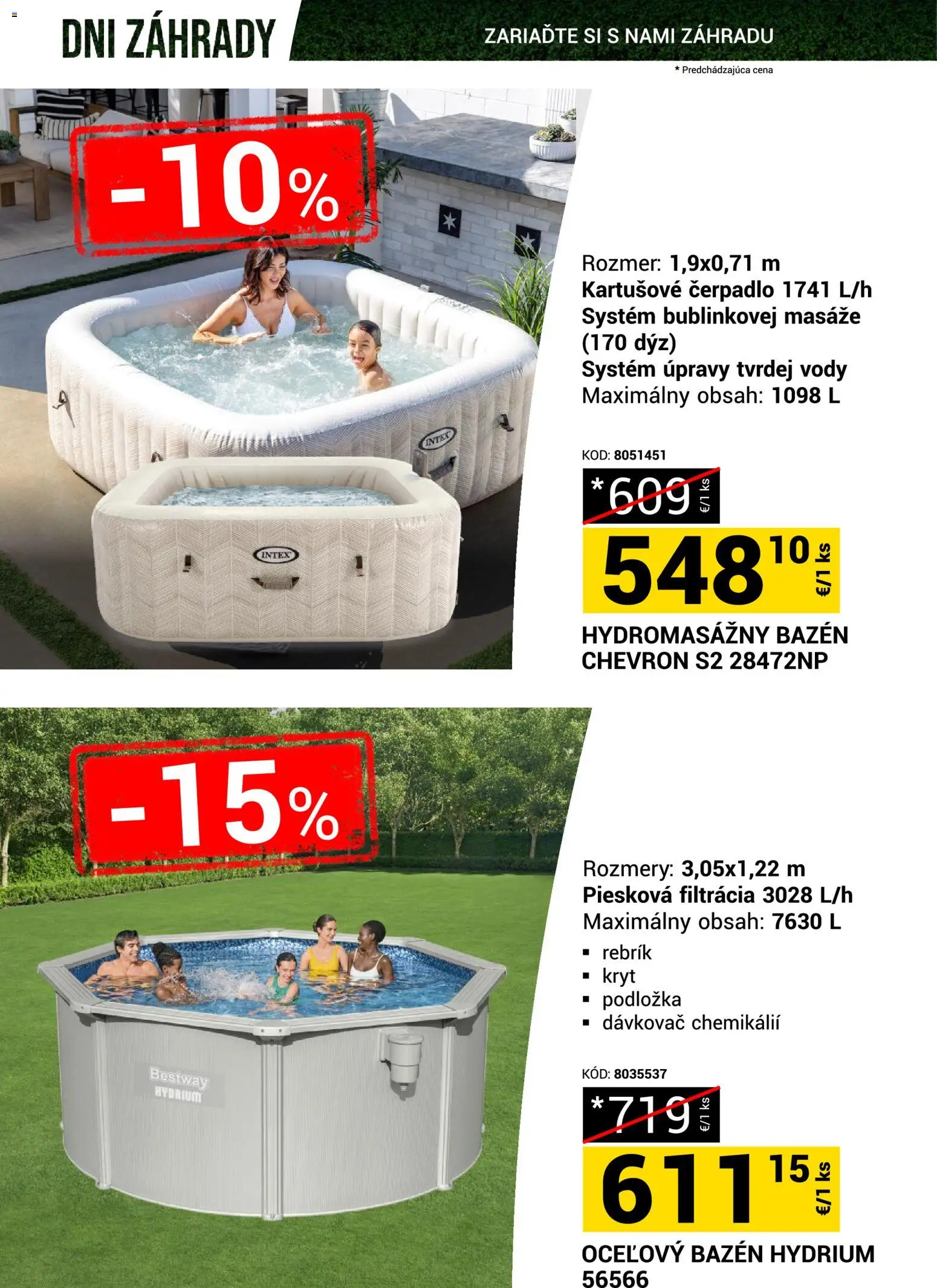 Nové Merkury Market akcie – leták je platný od 18.04.2026 | Strana: 25 | Produkty: Čerpadlo, Rebrík, Filtrácia