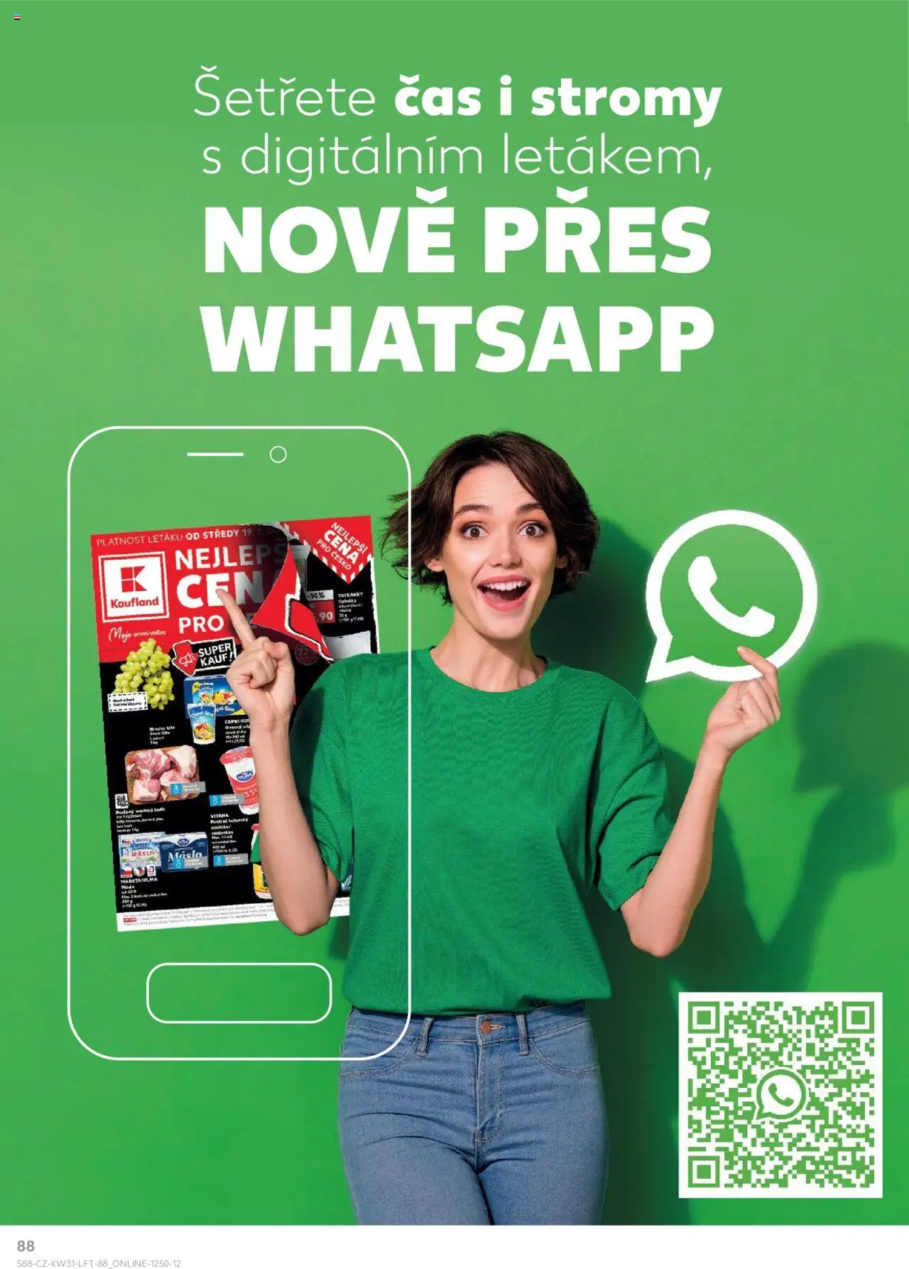 Kaufland leták - Plzeň Bory od 30.07.2025 | Strana: 88 | Produkty: Tatranky, Povidla, Vepřový bok, Hrozny