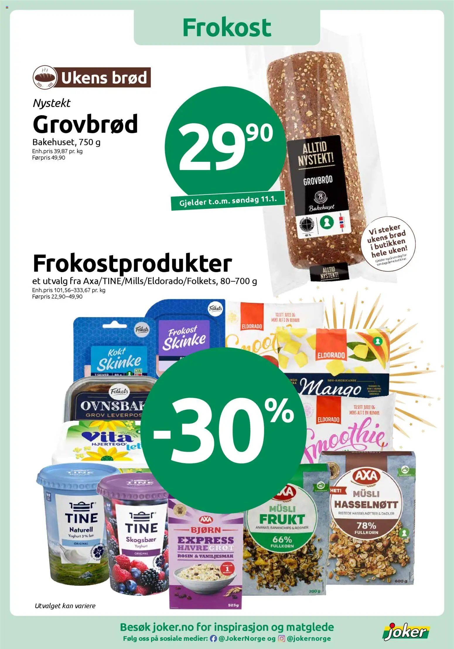 {H1} | Side: 4 | Produkter: Стабілізатор напруги, Brød, Skinke, Blender