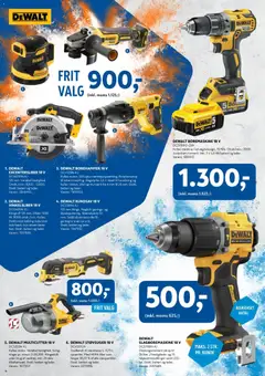 Davidsen - Håndværkerbrag d. 4/12 gyldig fra 04.12.2025 | Side: 4 | Produkter: Boremaskine, Søm, Støvsuger, Batteri