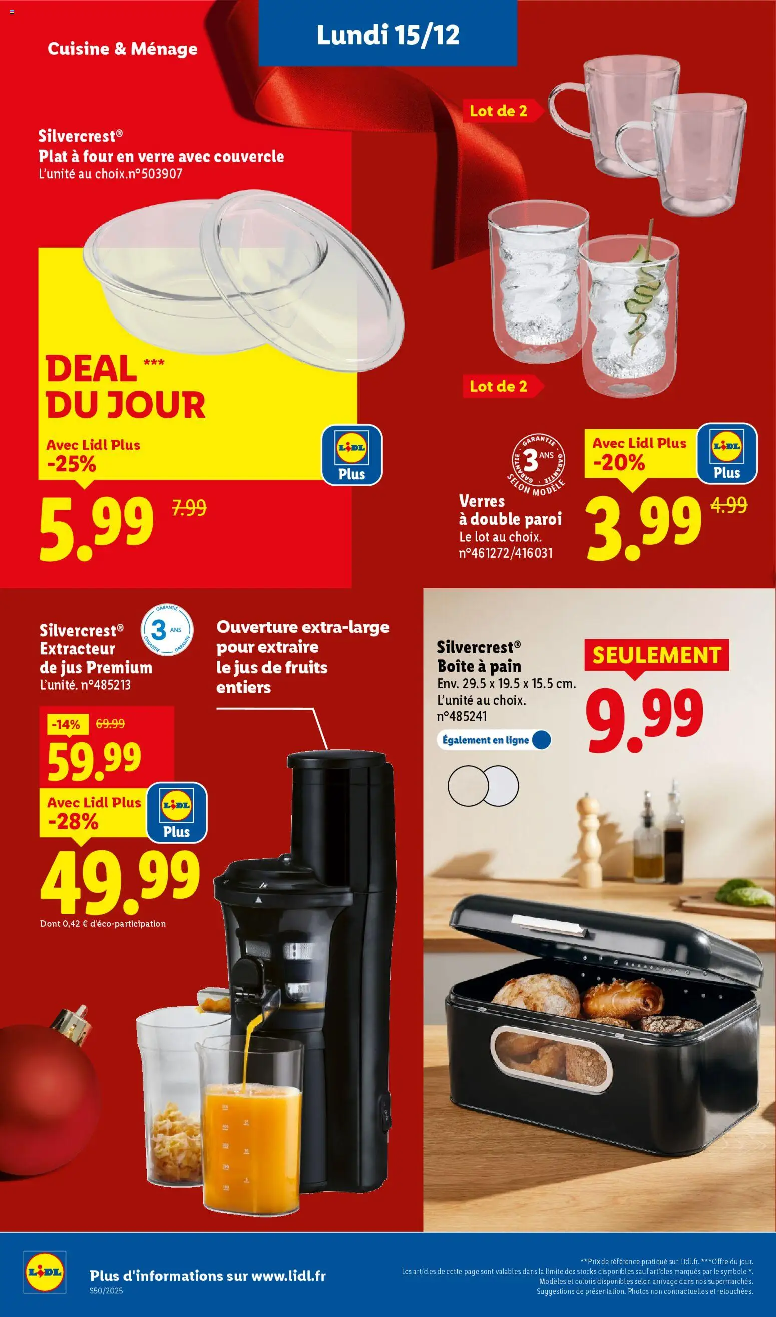 {H1} | Page: 8 | Produits: Four, Verres a double paroi, Extracteur de jus, Jus