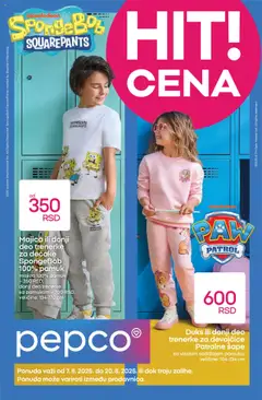 Pepco katalog - pregled Pepco kataloga - važi od 07.08.2025