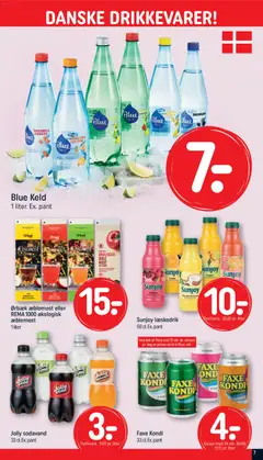 Faxe Kondi, 33 cl. Ex. pant gyldig fra 19.04.2026 | Side: 7 | Produkter: Juice, Sodavand, Hindbær, Sukker