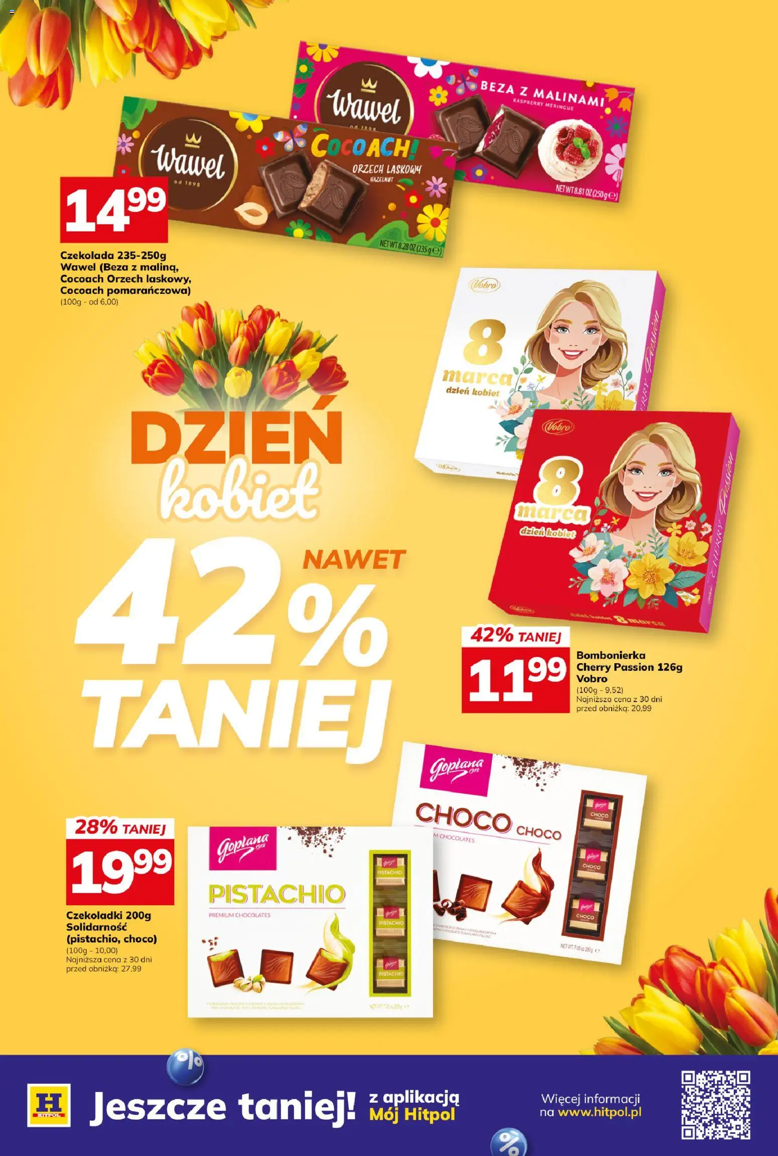 Hitpol Gazetka od 27.02.2026 | Strona: 2 | Produkty: Czekoladki, Bombonierka, Czekolada